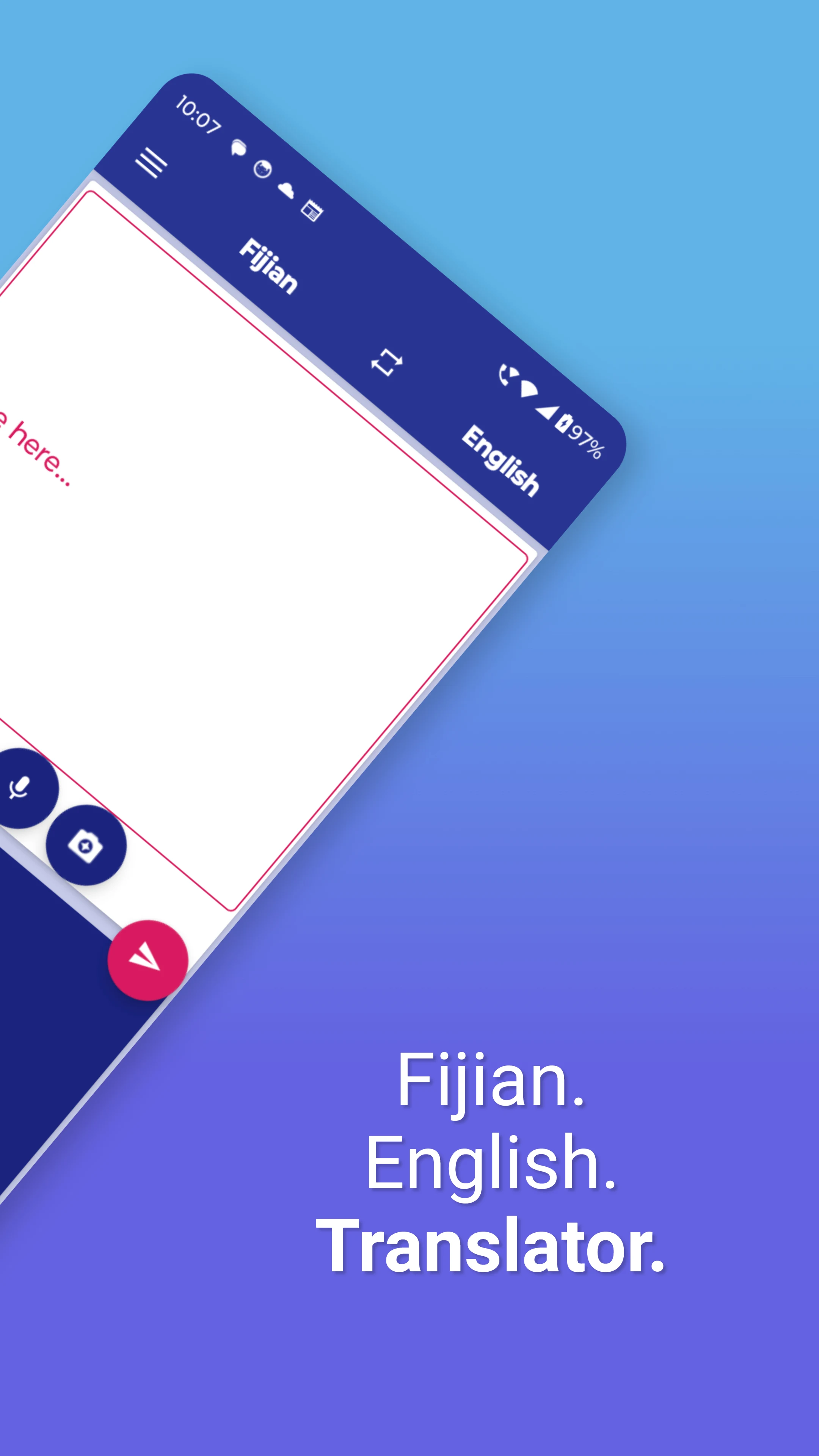 Fijian English Translator screenshot